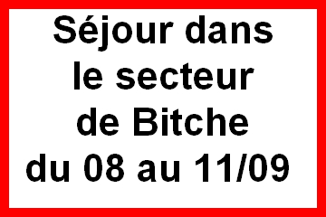 Séjour 2026 dans le secteur de BITCHE